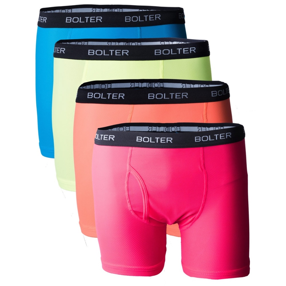 *Sale* 4-Pack Performance Boxer Briefs 9002 Neons New NWT